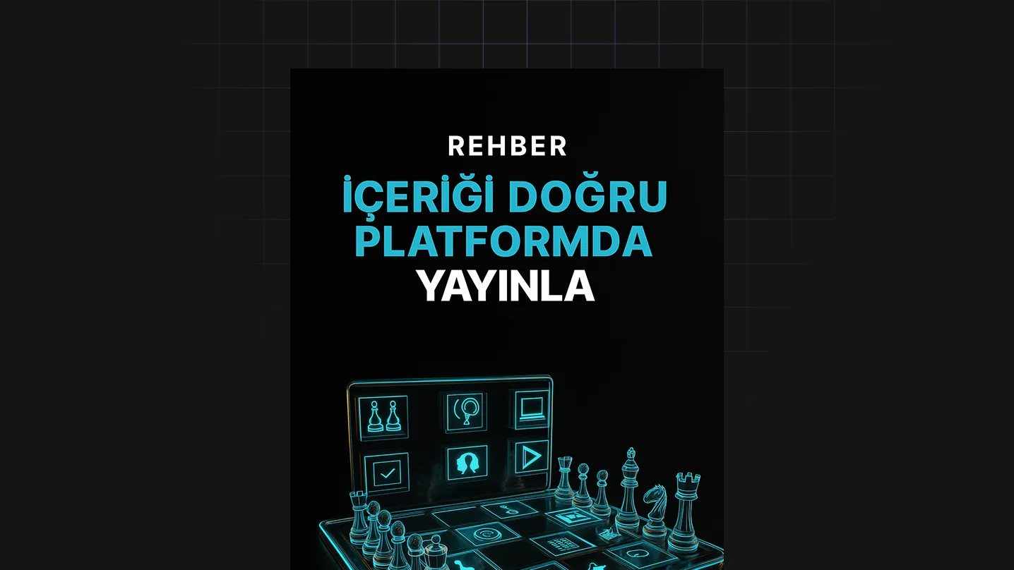 İçeriği Doğru Platformda Yayınla